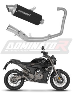 Zontes G1 Scrambler 125 2025 - 2026 Exhaust Silencer Muffler GPF BLACK + dB killer