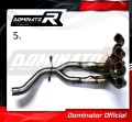 S1000R Exhaust Cat Eliminator Catalyst Catalytic Converter Linkpipe Decat Downpipe 2014 - 2016 DOMINATOR 5