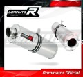 ZX7R EXHAUST Kawasaki Muffler Auspuff Sportauspuff Silencer Echappement Silencieux Scarico Scarichi Escape Wydech Tłumik OVAL 1996 - 2003 Dominator 