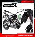 XT 660 X EXHAUST Yamaha Muffler Auspuff Sportauspuff Silencer Echappement Silencieux Scarico Scarichi Escape Wydech Tłumik + manifold collector Carbon Tip HP1 2004 - 2015 DOMINATOR 3