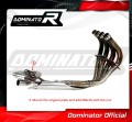 CBR 600 F PC41 Exhaust Cat Eliminator DECAT Header Head pipe Linkpipe Downpipe collector manifold 2011 - 2015 DOMINATOR  2