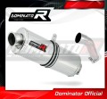 GSR 750 EXHAUST Suzuki Muffler Auspuff Sportauspuff Silencer Echappement Silencieux Scarico Scarichi Escape Wydech Tłumik OVAL 2011 - 2016 Dominator 1