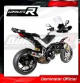 MTS 1200 S MULTISTRADA EXHAUST Ducati Muffler Auspuff Sportauspuff Silencer Echappement Silencieux Scarico Scarichi Escape Wydech Tłumik Carbon Tip HP3 2010 - 2014 Dominator 2