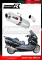 BURGMAN 650 EXHAUST Suzuki Muffler Auspuff Sportauspuff Silencer Echappement Silencieux Scarico Scarichi Escape Wydech Tłumik OVAL - 2013 Dominator 