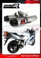 RST 1000 FUTURA Exhaust Aprilia Muffler Auspuff Sportauspuff Silencer Echappement Silencieux Scarico Scarichi Escape Carbon Tip HP3 2001 - 2004 Dominator 