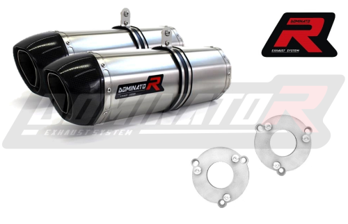 GSXR 1000 K7-K8 EXHAUST Suzuki Muffler Auspuff Sportauspuff Silencer Echappement Silencieux Scarico Scarichi Escape Wydech Tłumik Carbon Tip HP1 2007 - 2008 Dominator 